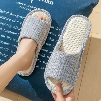 Linen slippers Unisex for Men-Women